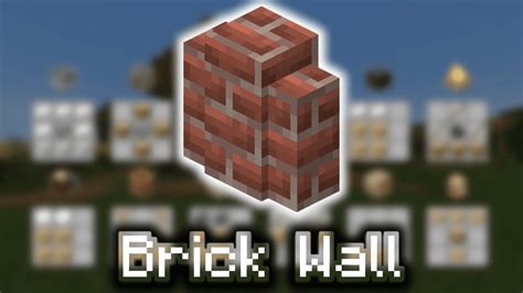 Brick Wall - Wiki Guide - 9Minecraft.Net