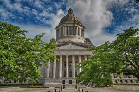 Washington State Capitol Photograph by Stephen Stookey - Fine Art America