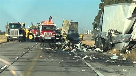 I-70 closed near Kansas border due to vehicle fire, leaving one dead, another injured