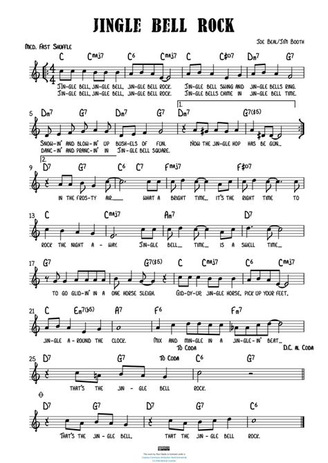 Sheet Music by Paul Gladis » Jingle Bell Rock