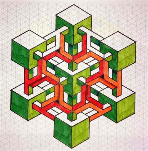 Abstract Geometric Design with Lines and Shapes