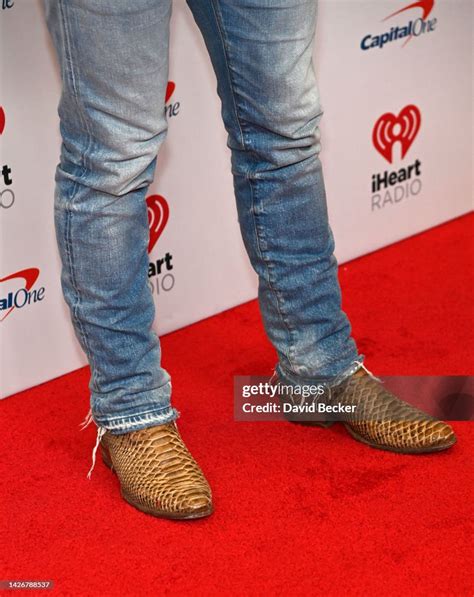 Morgan Wallen, fashion detail, arrives at the 2022 iHeartRadio Music ...