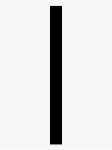 Ocr-a Char Long Vertical Mark - Black Vertical Bar Png Transparent PNG - 496x768 - Free Download ...