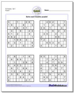 Printable Sudoku Puzzles