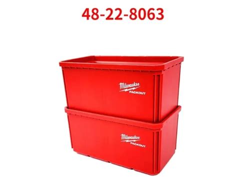 MILWAUKEE 48-22-8063 LARGE Bin Set for PACKOUT Wall Plates -DHL EXPRESS- $27.00 - PicClick