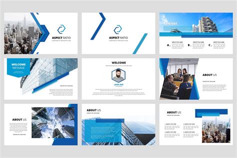 Aspect - Corporate PowerPoint Template By StringLabs | TheHungryJPEG