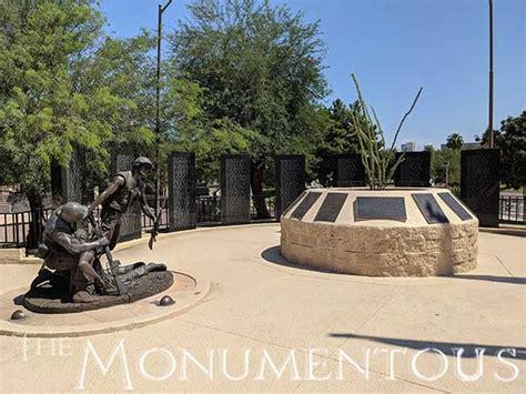 The Wesley Bolin Memorial Plaza Features a Collection of Monuments ...