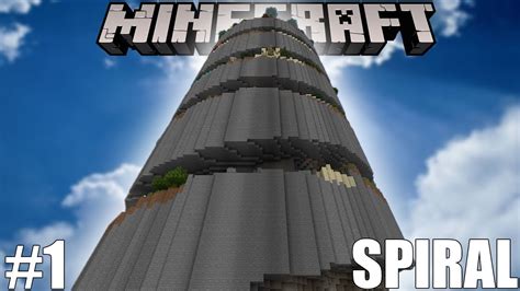 MINECRAFT SPIRAL PARKOUR PART 1 - YouTube