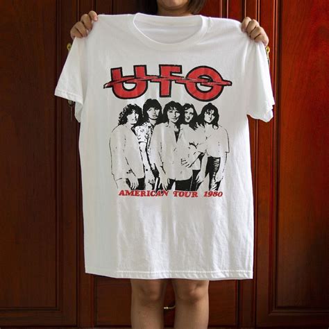 UFO No Place To Run American Tour 1980 T-Shirt, UFO Rock Band Shirt sold by Deborah Williams ...