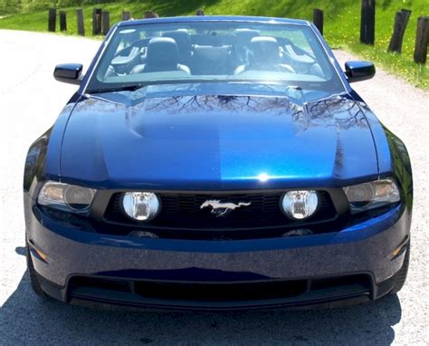 Kona Blue 2012 Ford Mustang GT Convertible - MustangAttitude.com Photo Detail