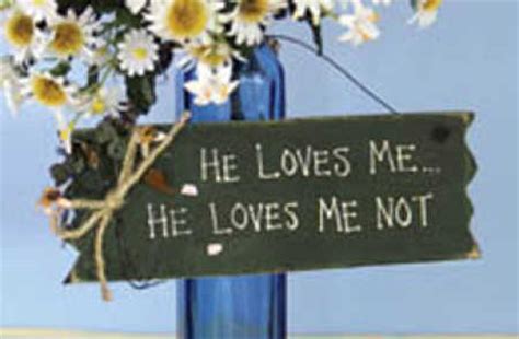 Bulk Lot of 12 He Loves Me He Loves Me Not Signs - Wall Decor - Home Decor