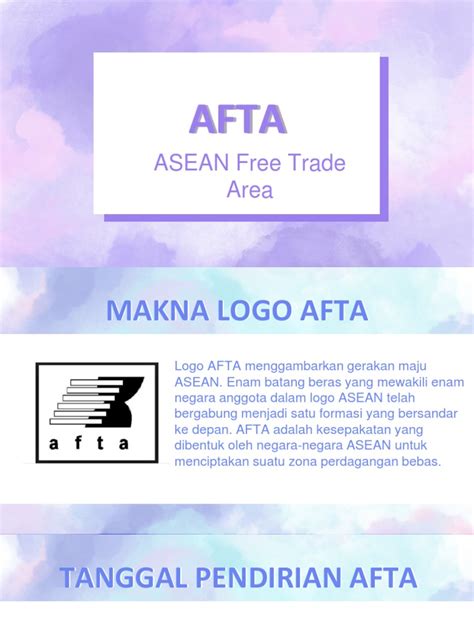 Logo Afta | PDF