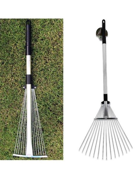 Telescopic Leaf Rake – Greenkey Garden & Home