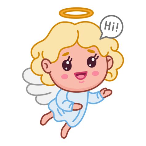 Angel Stickers - Free smileys Stickers