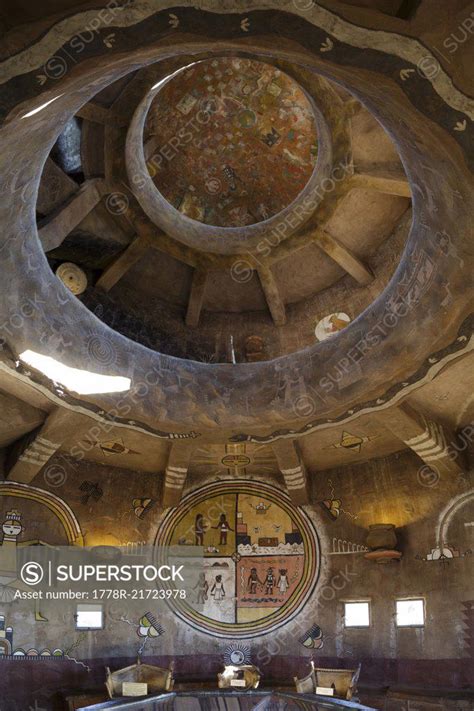 Interior of Desert View Watchtower, Arizona, USA - SuperStock