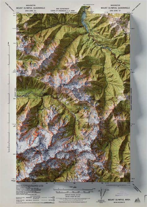 Mount Olympus, WA (USGS, 1935)