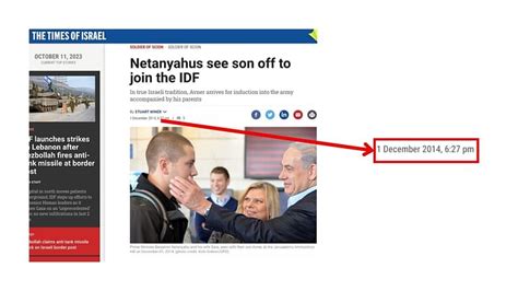 Fact-Check | 2014 Photo of Israel PM Benjamin Netanyahu’s Youngest Son ...