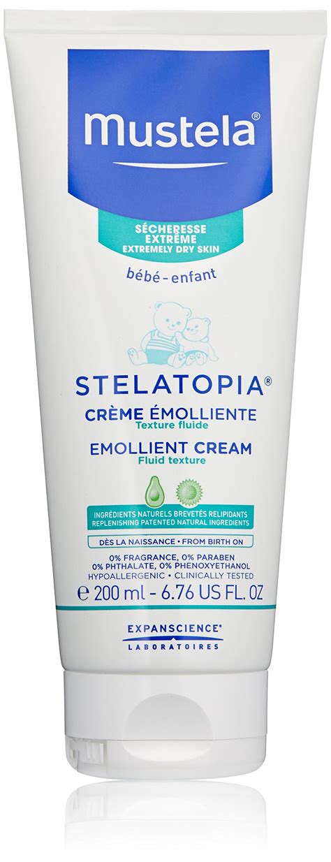 Amazon.com: Mustela Stelatopia Emollient Cream, Daily Baby Cream for ...