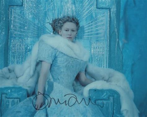 Tilda Swinton Chronicles of Narnia Autographed Signed 8x10 Photo COA ...