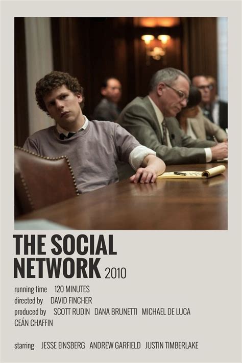 The Social Network Movie Poster