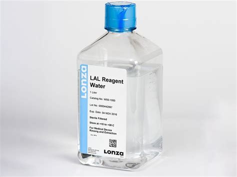 Lonza Walkersville LAL Reagent Water, Quantity: Each of 1 | Fisher Scientific