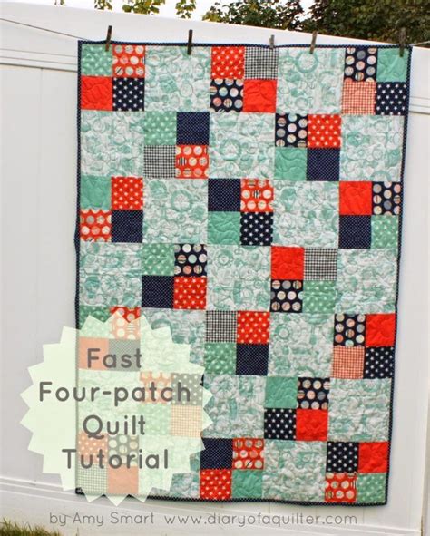 Wonderful Easy 3 Color Quilt Patterns - Our Amish Made Nine Patch ...