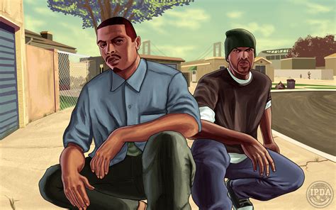 GTA San Andreas FanArt (in V-style arts) FULL! by Cemetpuu on DeviantArt