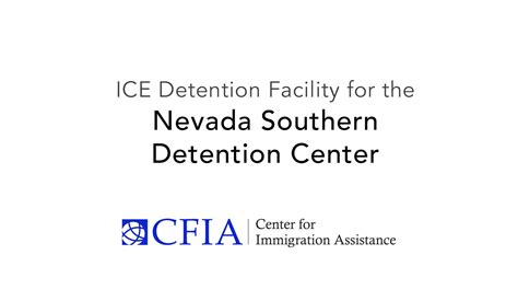 Nevada Southern Detention Center - Center for Immigration Assistance