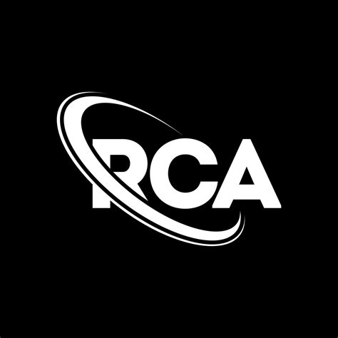 RCA logo. RCA letter. RCA letter logo design. Initials RCA logo linked with circle and uppercase ...