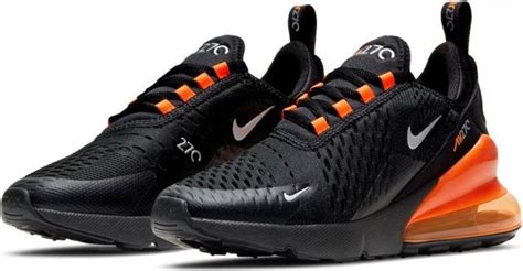 bol.com | Nike Air Max 270 Black Orange - Sneakers - Maat 38.5