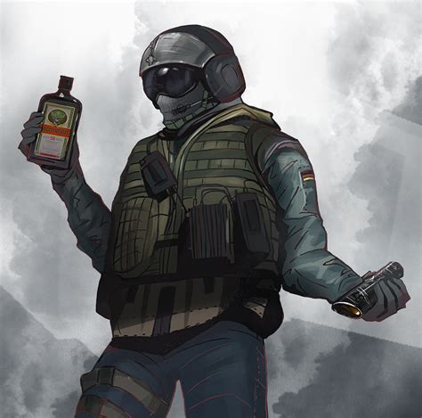 ArtStation - Jager from Tom Clancy's Rainbow Six: Siege, Liya Bohnat