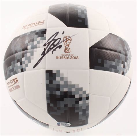 Lionel Messi Signed Adidas FIFA World Cup 2018 Soccer Ball Inscribed "Leo" (Beckett COA ...