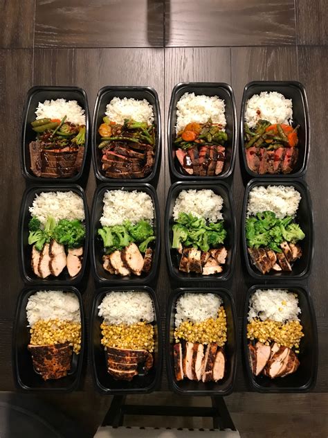 This weeks meal prep for two. Recipes in the comments. : r/MealPrepSunday