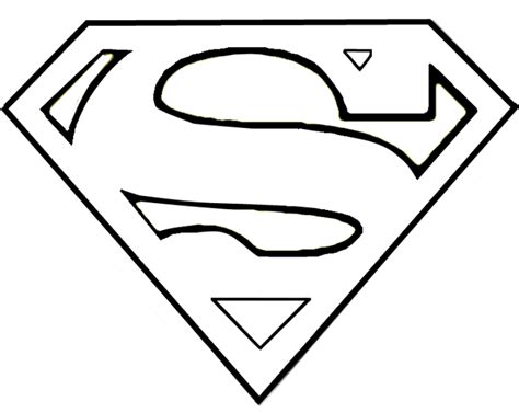 Blank Superman Logo Template - ClipArt Best