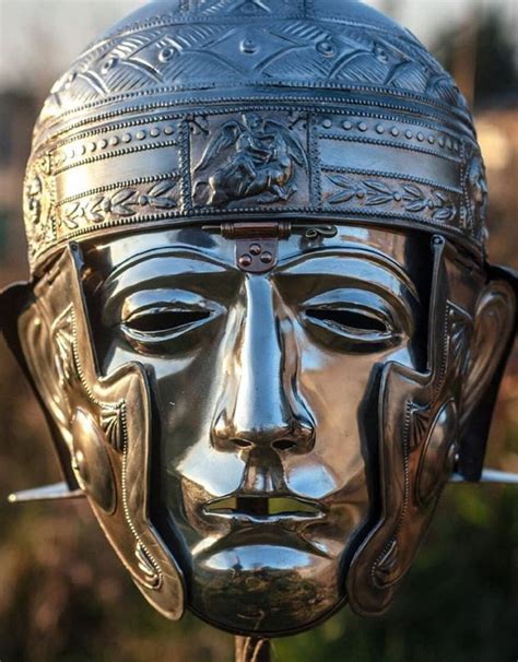 Roman Cavalry Helmet With Roman Face/face Cavalry Helmet/roman Cavalry Helmet in Brass ...