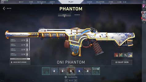 New Phantom Skin 'ONI PHANTON' in game with all variants. : r/VALORANT