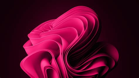 Pink Windows 11 logo 4k Windows 11 HD Desktop Wallpaper: Widescreen ...