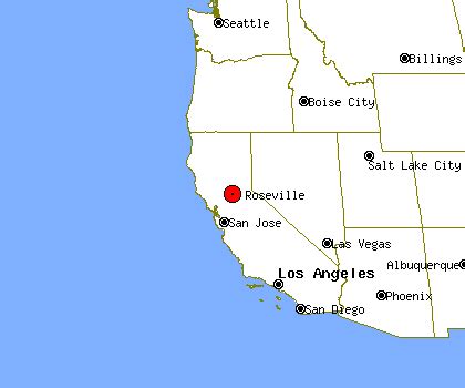 Roseville Profile | Roseville CA | Population, Crime, Map