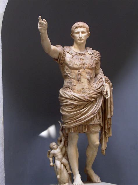 Augustus of Prima Porta | The statue of Augustus excavated f… | Flickr