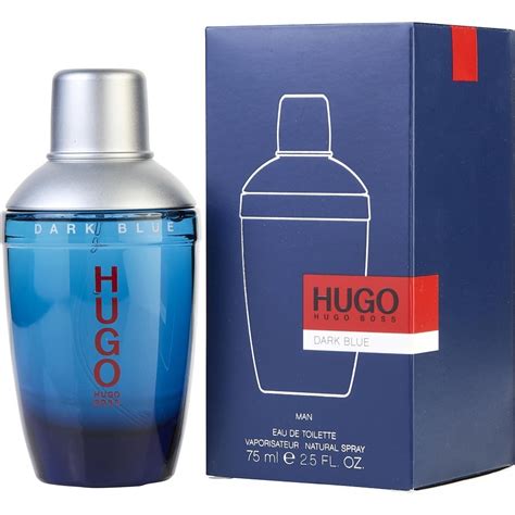 Perfume Dark Blue Hugo Boss 75ml + Mini Perfume + Amostras | Mercado Livre