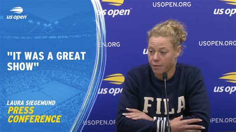 Laura Siegemund Press Conference | 2023 US Open Round 1 - YouTube