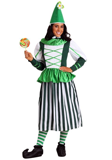 Plus Size Womens Deluxe Munchkin Costume