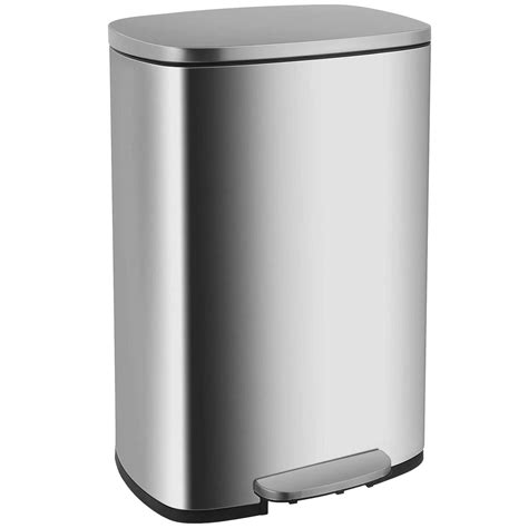 Buy 13.2 Gallon(50L) T Can, Fingerprint Proof Stainless Steel Kitchen ...