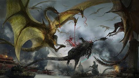 Army of Godzillas vs. Flock of Ghidorahs - Ghidorah gets revenge... | Fandom