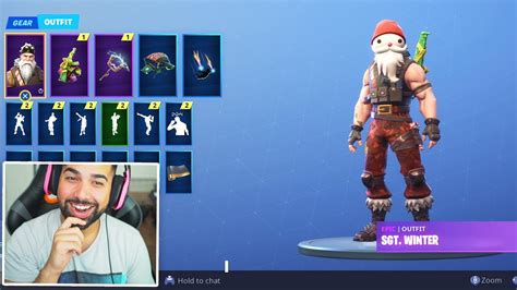 I Got The New Fortnite Santa Claus Skin.. - YouTube