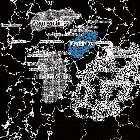 Out Of The Abyss Underdark Map - Vector U S Map