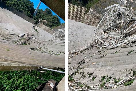 These photos of the Arecibo Observatory telescope collapse are just heartbreaking | Live Science