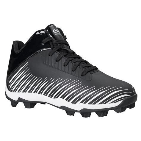 Athletic Works Youth Boys Football Cleats, Black Kids - Walmart.com