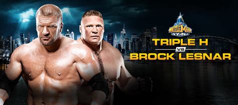 Wrestlemania 29:Triple H vs Brock Lesnar - WWE Photo (34010751) - Fanpop