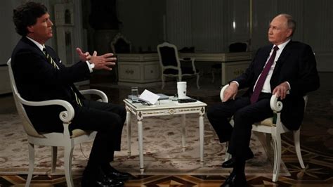 Putin sat down with Tucker Carlson and lectured him on the Ukraine war | CBC News